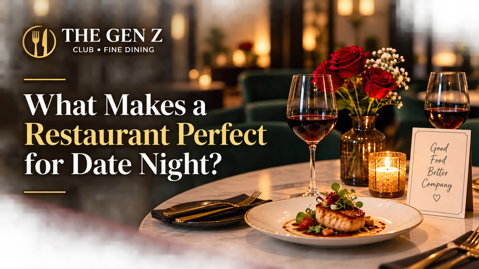 What Makes a Restaurant Perfect for Date Night? 10 Things to Know